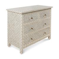 A Contemporary Marquetry Chest of Drawers