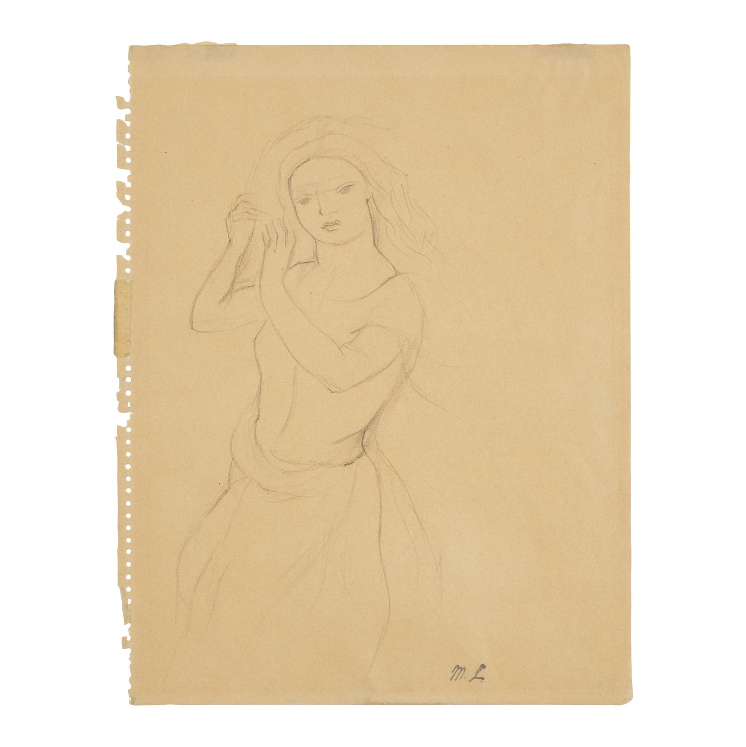 Marie Laurencin (French, 1885-1956) — Femme à sa Toilette