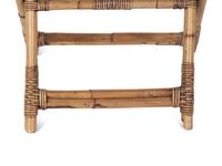 A Chinoiserie Tole Tray with Wooden Stand — 20TH CENTURY