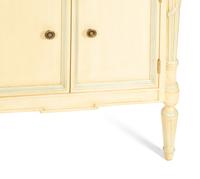 A Pair of Louis XVI Style Painted Bedside Cabinets by Julia Gray