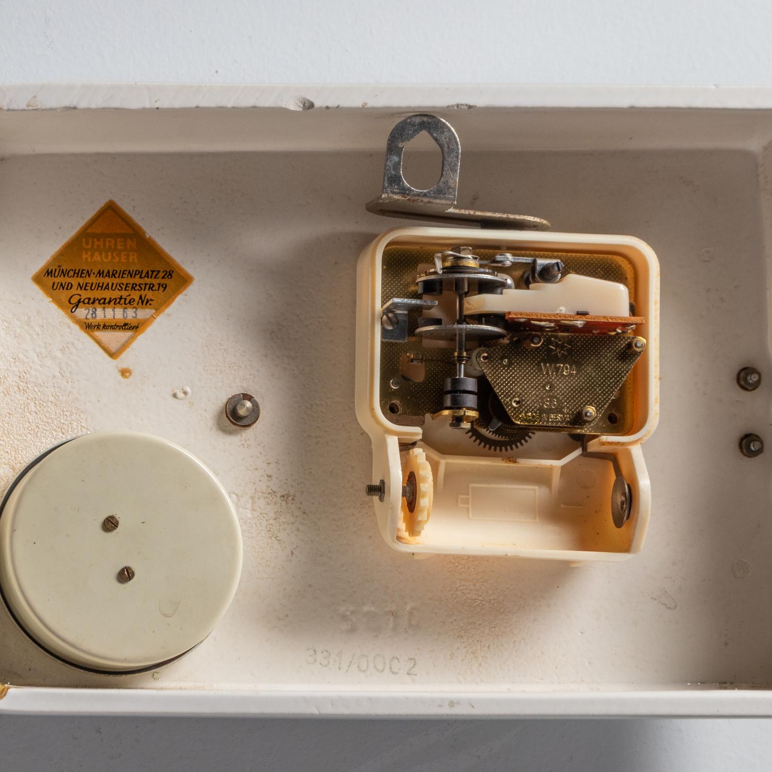 'Ato-Mat' Wall Clock and Timer Junghans, Germany