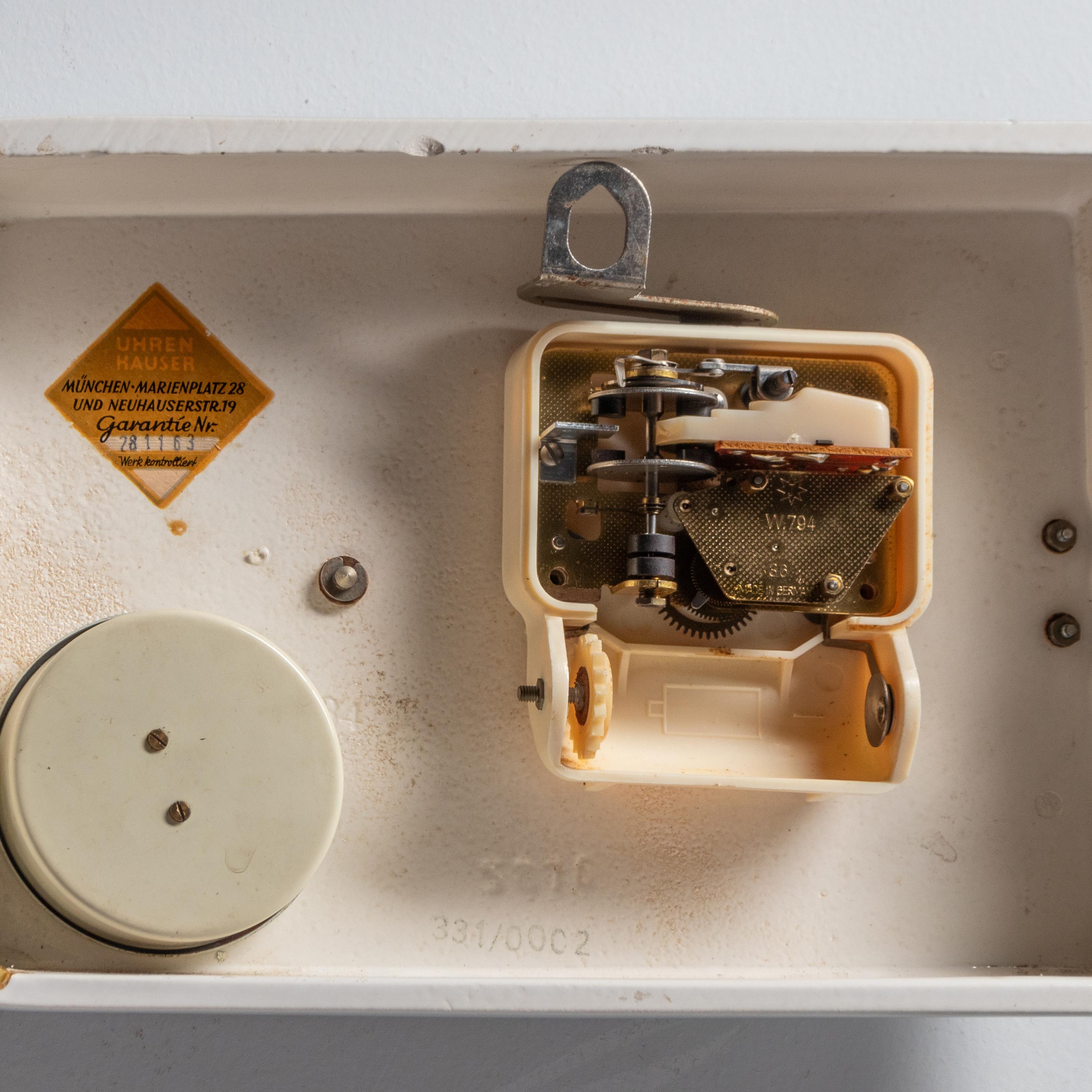 'Ato-Mat' Wall Clock and Timer Junghans, Germany