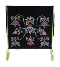 Otoe Beaded Wool Breech Cloth Panel
