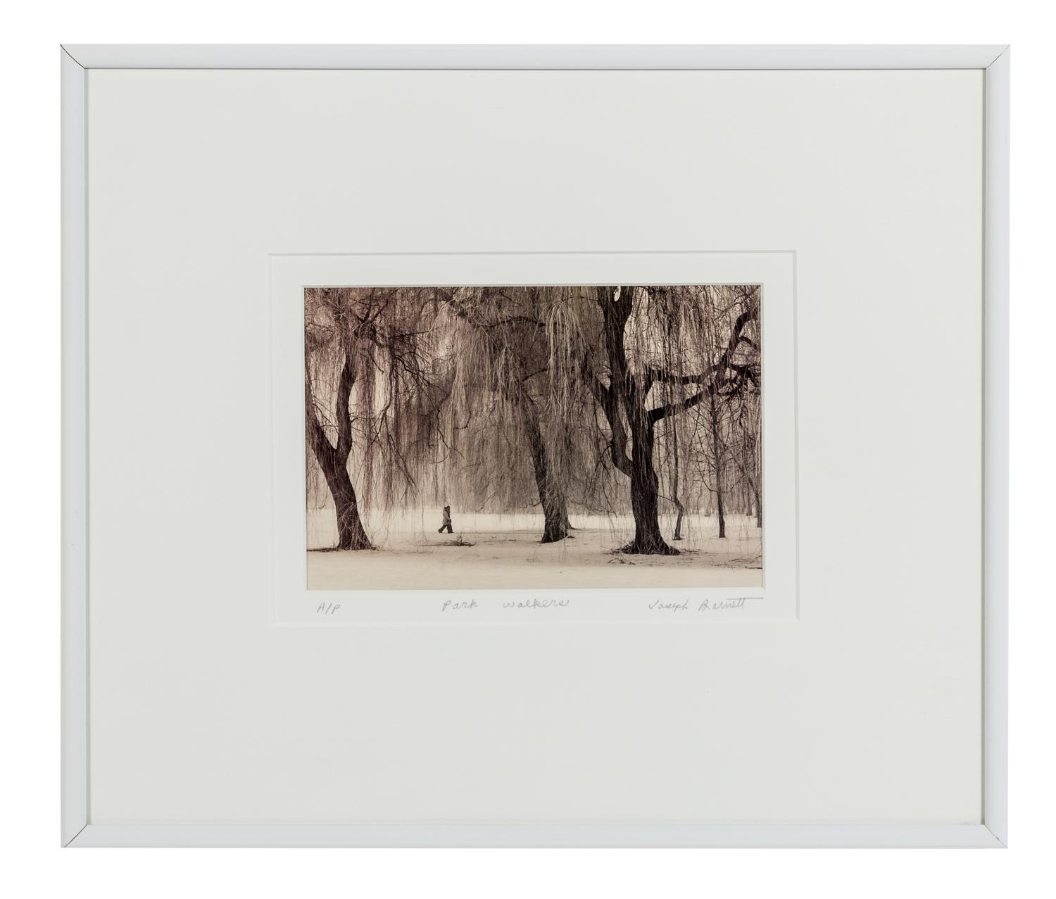 Joseph Barnett, (American, 20th Century), Park Walkers