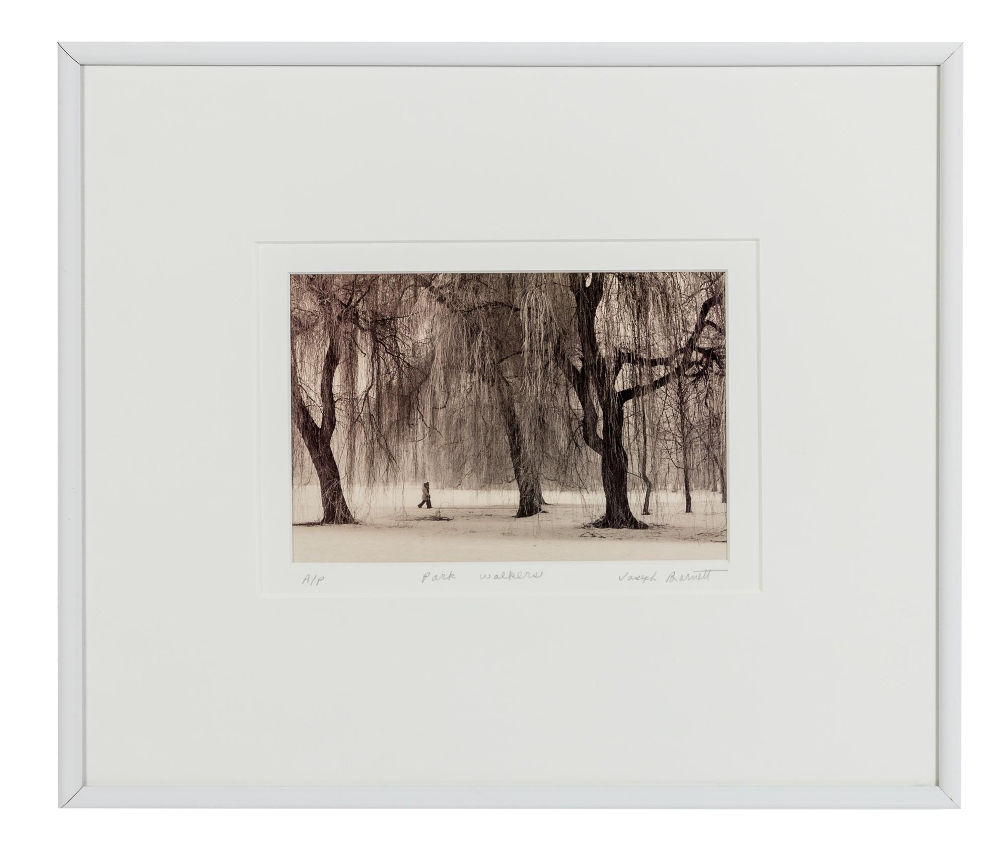 Joseph Barnett, (American, 20th Century), Park Walkers