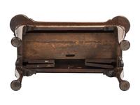 A George II-Style Mahogany Concertina-Action Game Table