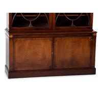A Baker Georgian Style Mahogany Bookcase