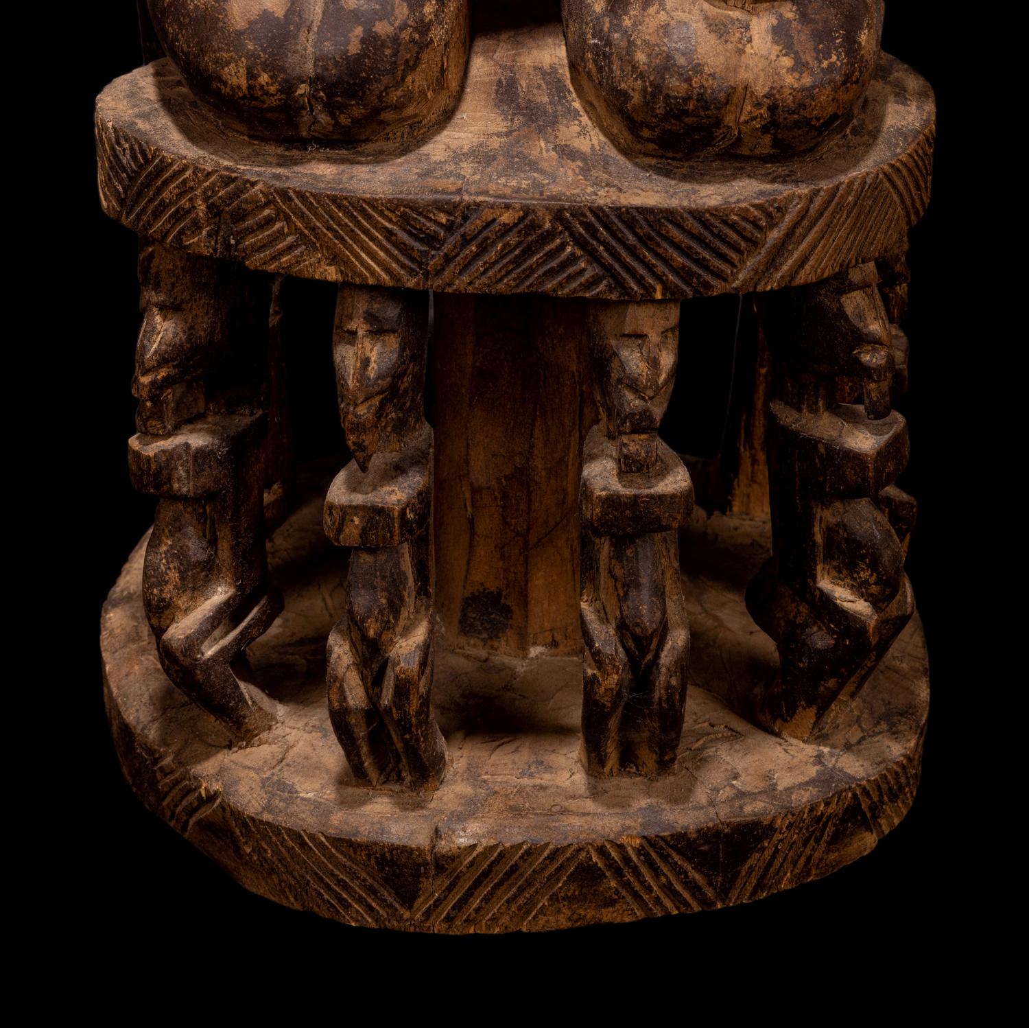 Two Senufo Wood Figures