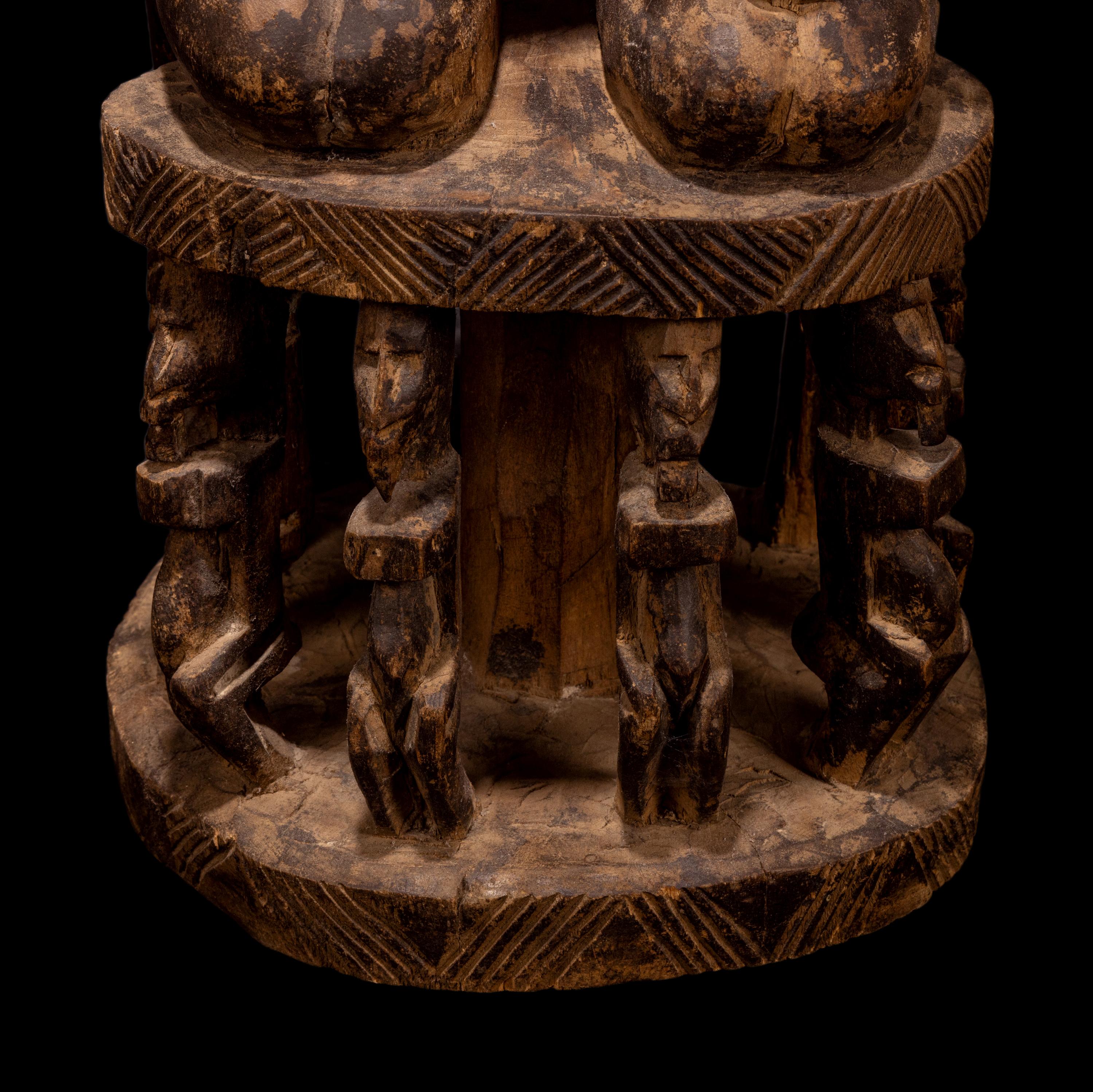 Two Senufo Wood Figures
