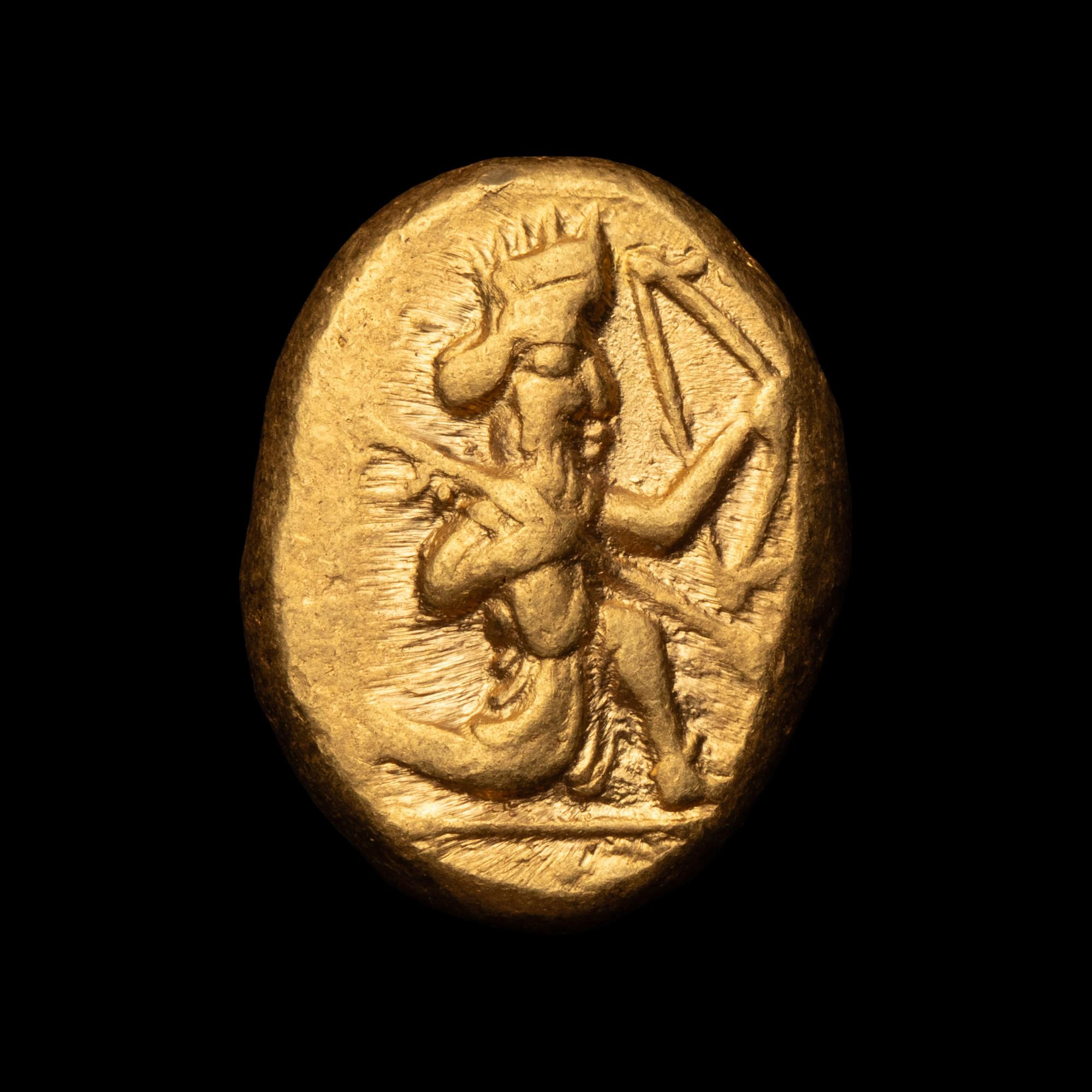 [ANCIENT] PERSIA. Achaemenid (c. 480-420 BC). Av Daric (8.3g).