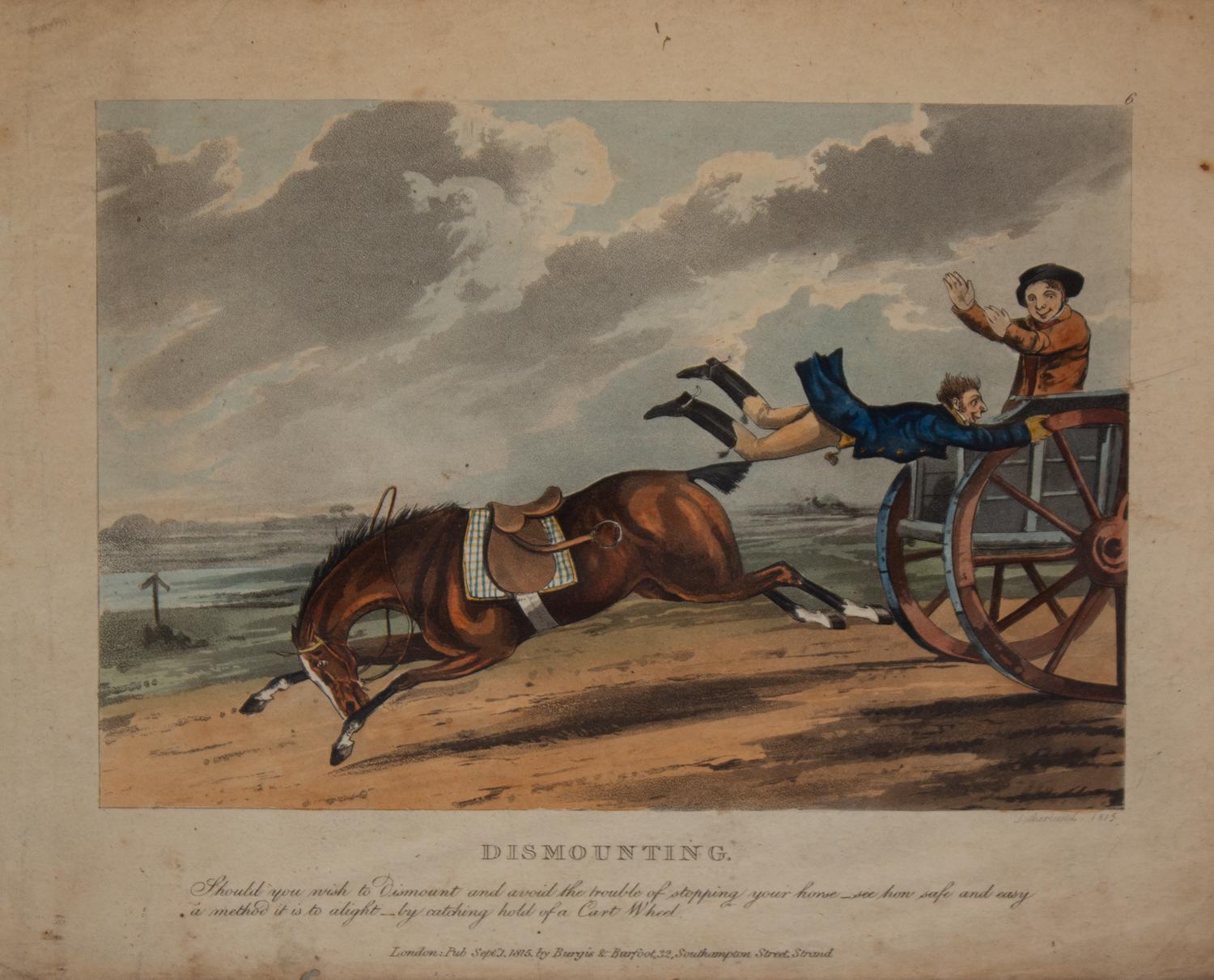 Six English Equestrian Prints