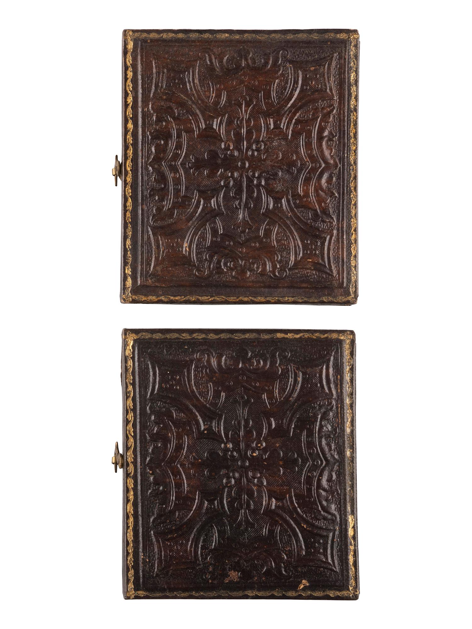 [EARLY PHOTOGRAPHY]. REES, Charles Richard (1825-1914), photographer. Ninth plate daguerreotypes featuring John W. Draper and his wife. New York, New York.