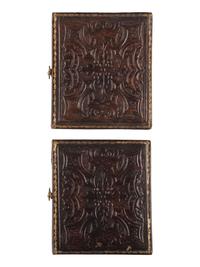 [EARLY PHOTOGRAPHY]. REES, Charles Richard (1825-1914), photographer. Ninth plate daguerreotypes featuring John W. Draper and his wife. New York, New York.