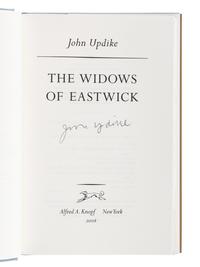 UPDIKE, John (1932-2009). The Witches of Eastwick . Barnstable, MA: Crane’s Duplicating Service, for: New York: Alfred A. Knopf, 1984.