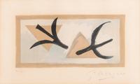 Georges Braque, (French, 1882-1963), Les Martinets