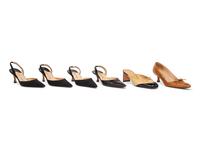 One Pair of Chanel and Five Pairs of Manolo Blahniks Shoes