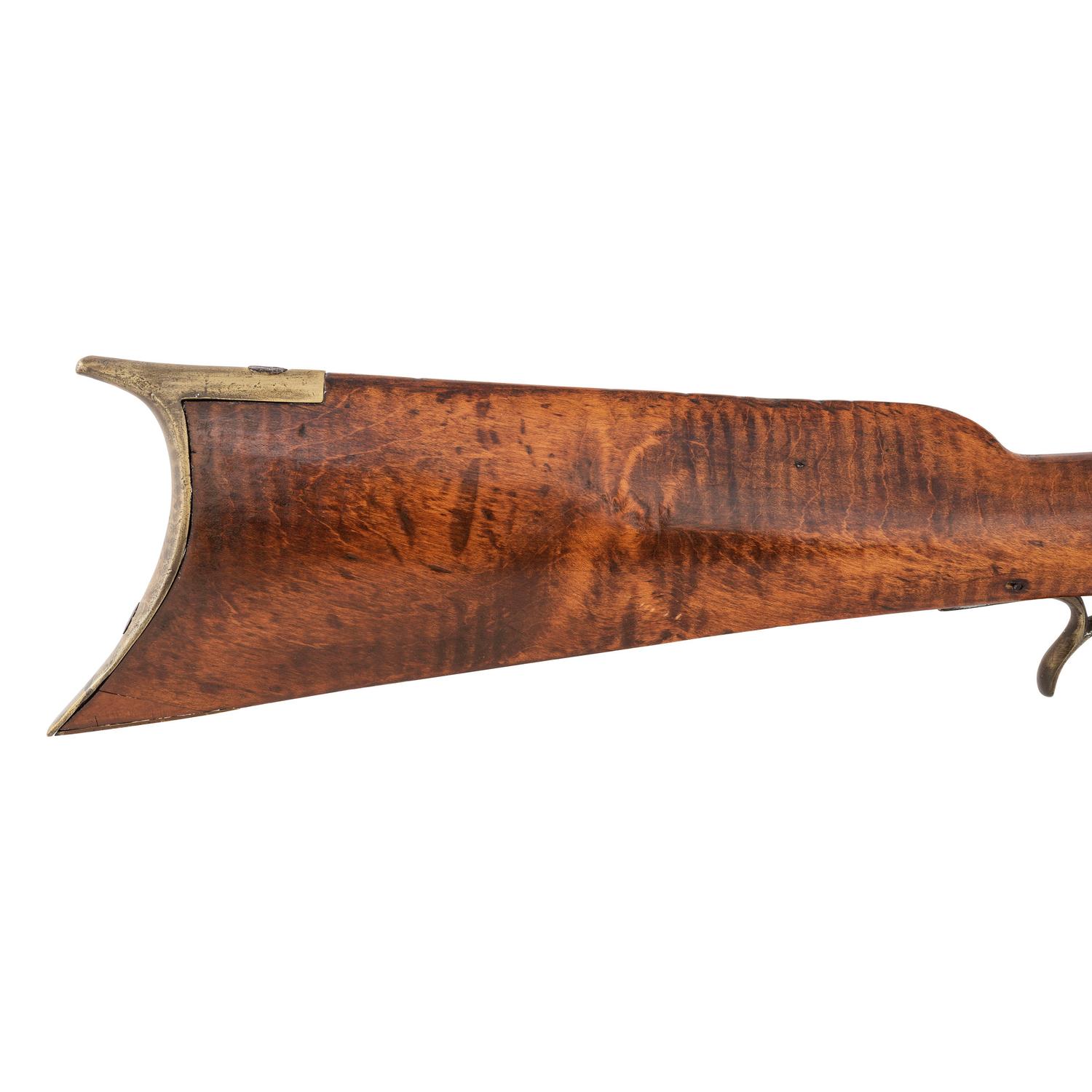 Half Stock Percussion Fowler by Leman