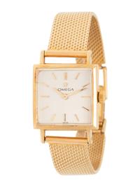 OMEGA, 18K YELLOW GOLD WRISTWATCH