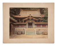 Six Japanese Hand Tinted Photographs