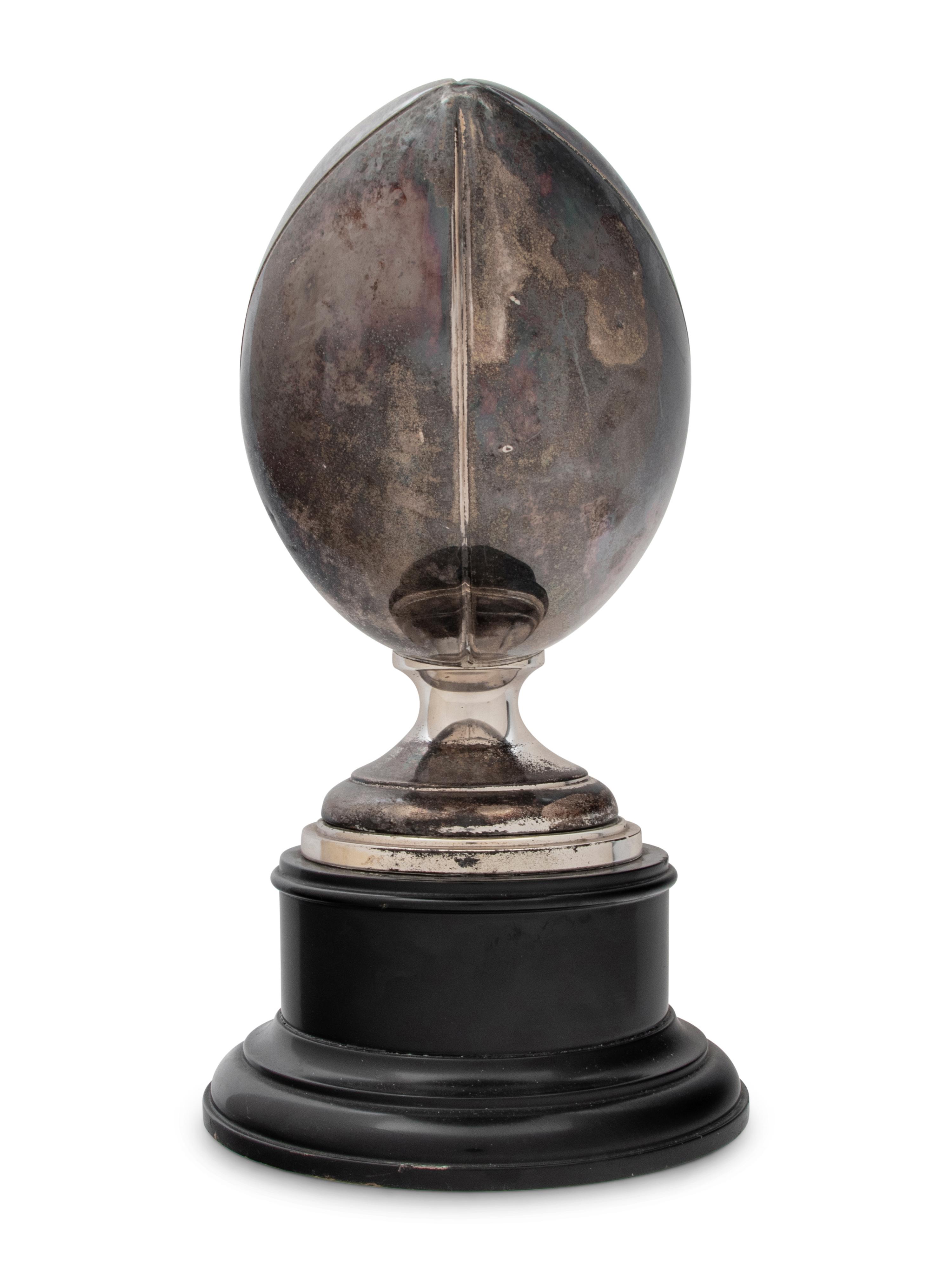 Mike Ditka's 1961 Marlboro Award NFL Rookie of the Year Trophy Formerly Displayed at Mike Ditka's Restaurant