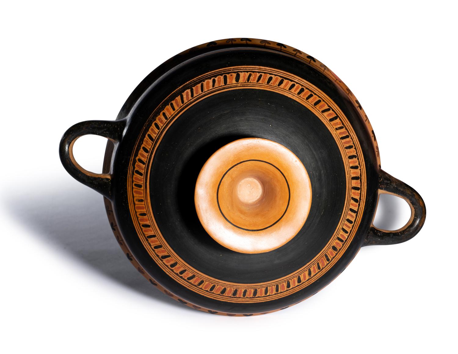 An Attic Black-Figured Siana Cup
