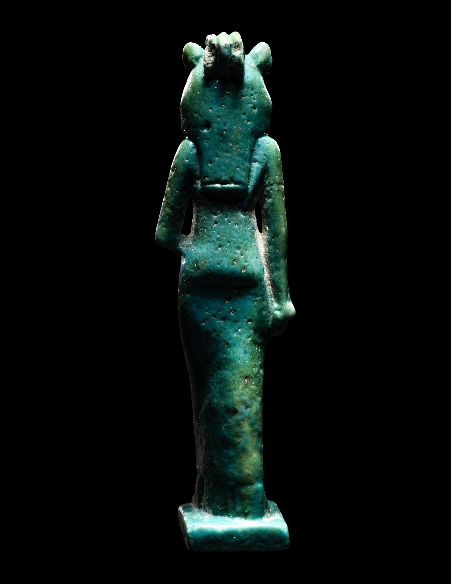 An Egyptian Faience Sekhmet