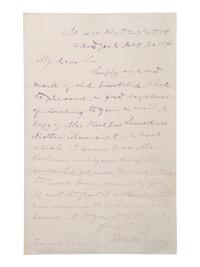 [SLAVERY & ABOLITION] -- [COCKRAN, Francis S. (1814-1886)]. Archive of letters to Maryland abolitionist and Underground Railroad supporter, comprising: