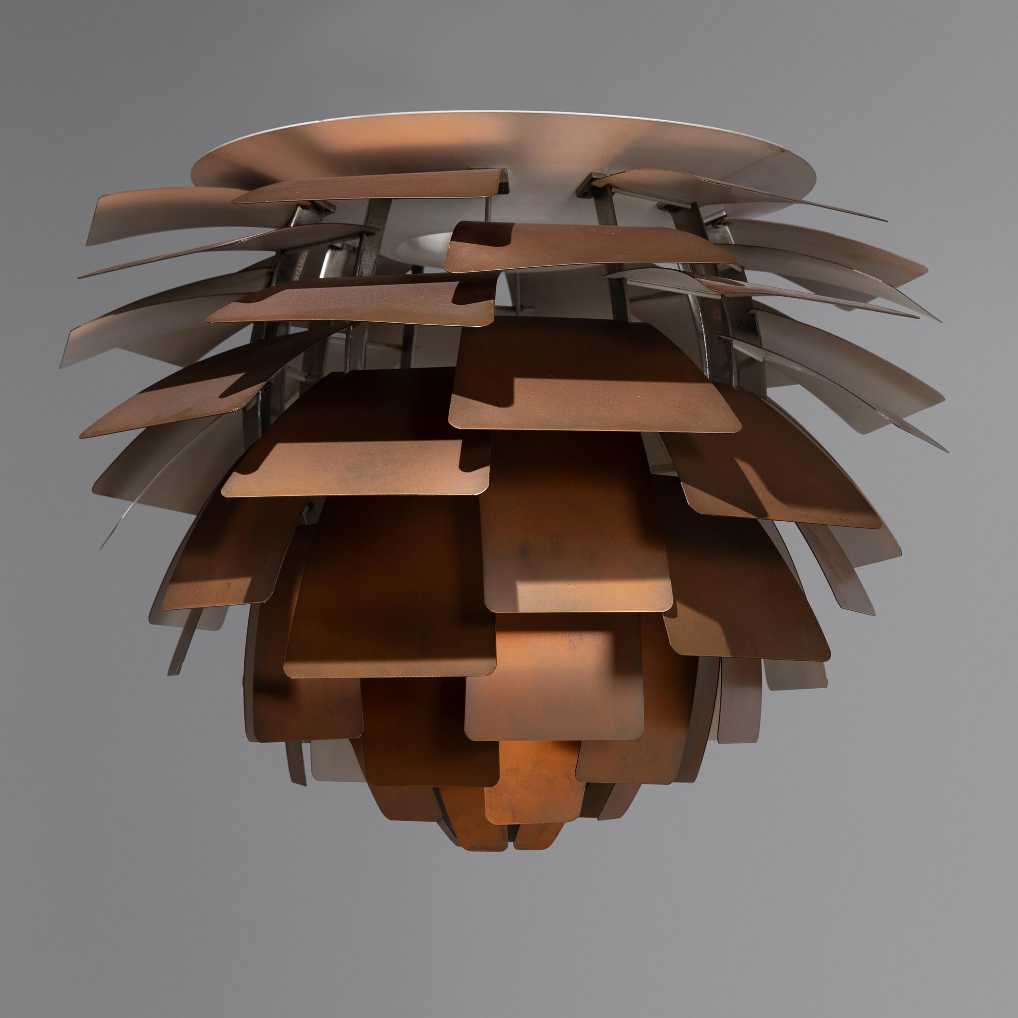 Artichoke chandelier, 1957 Louis Poulsen, Denmark