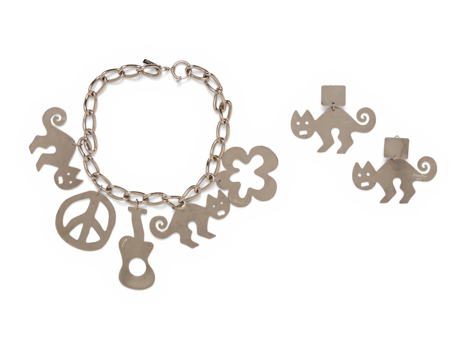 Scooter, Necklace & Earrings Set