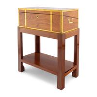 An English Writing Box on Stand