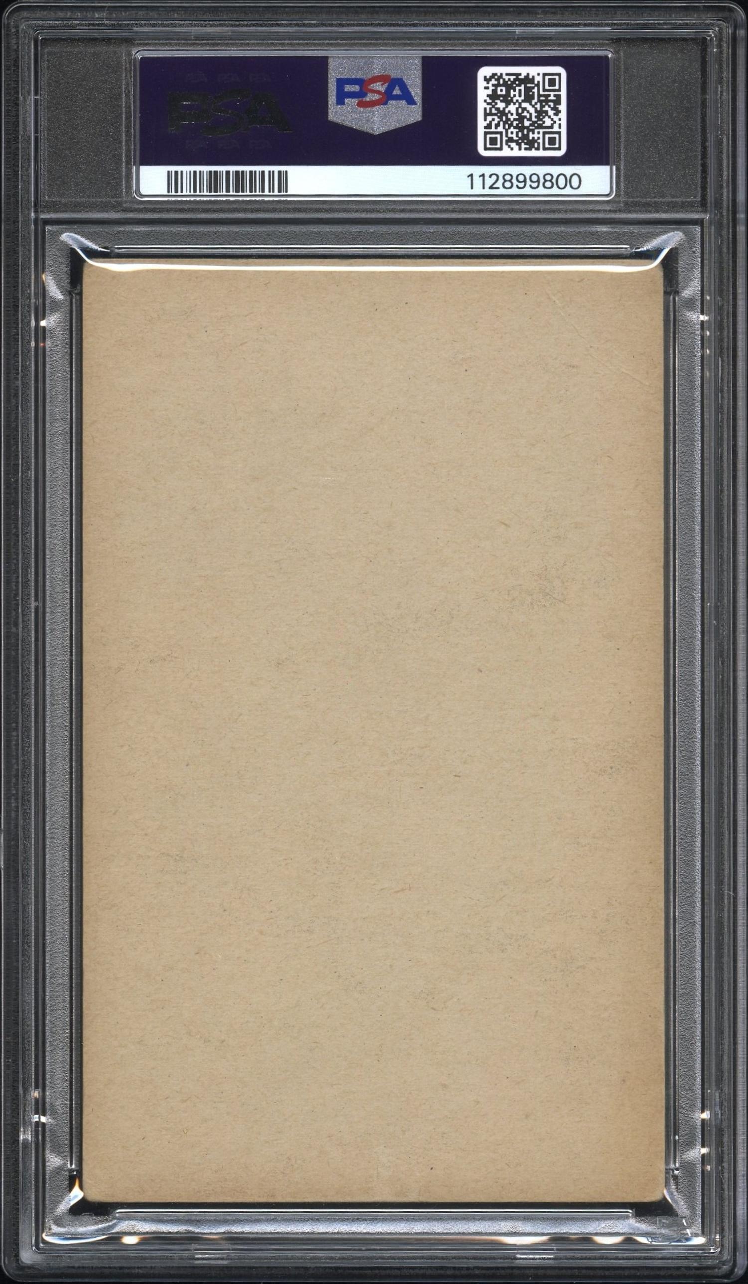 A 1939-46 Joe DiMaggio Exhibits Post Card (PSA 2 GOOD)