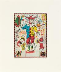 Tony Fitzpatrick, (American, b. 1958), Max and Gaby's Alphabet portfolio, 1999-2000