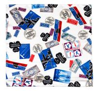 A Group of Three Chanel Pocket Squares,