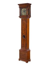 A George II Walnut Tall Case Clock
