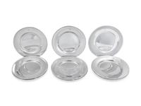 A Set of Twelve American Silver Plates