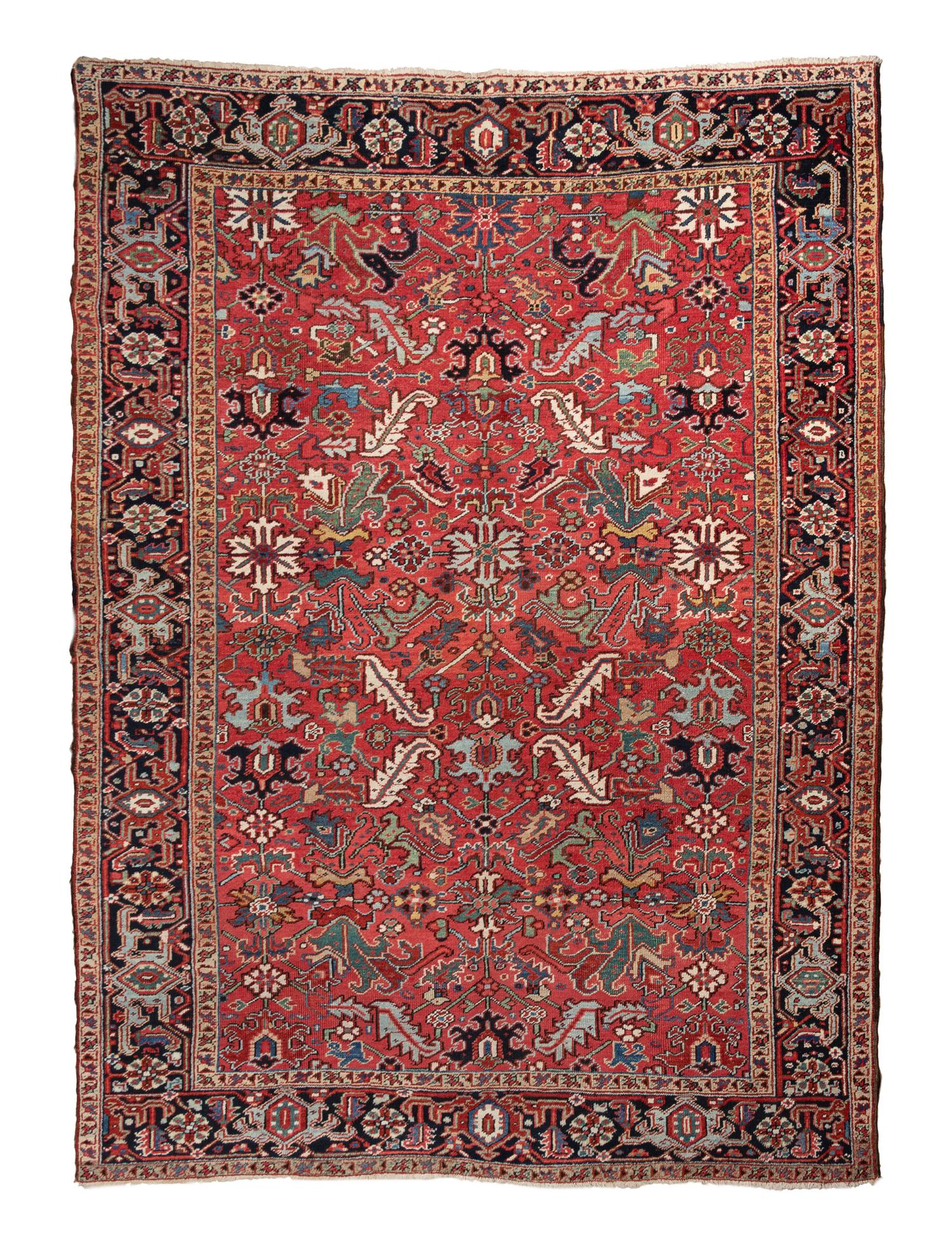 A Heriz Wool Rug