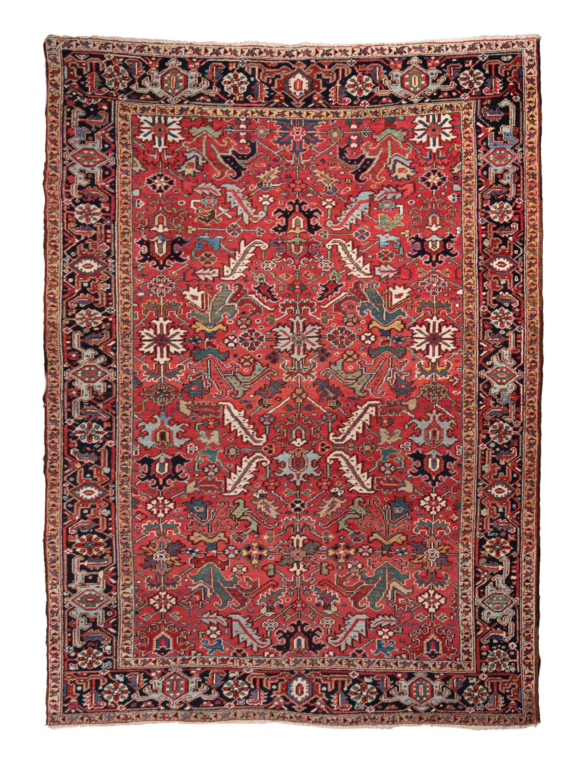 A Heriz Wool Rug