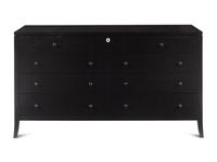 A Contemporary Ebonized Chest of Drawers
