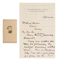 [CIVIL WAR]. Autographs and images of Union commanders, including: