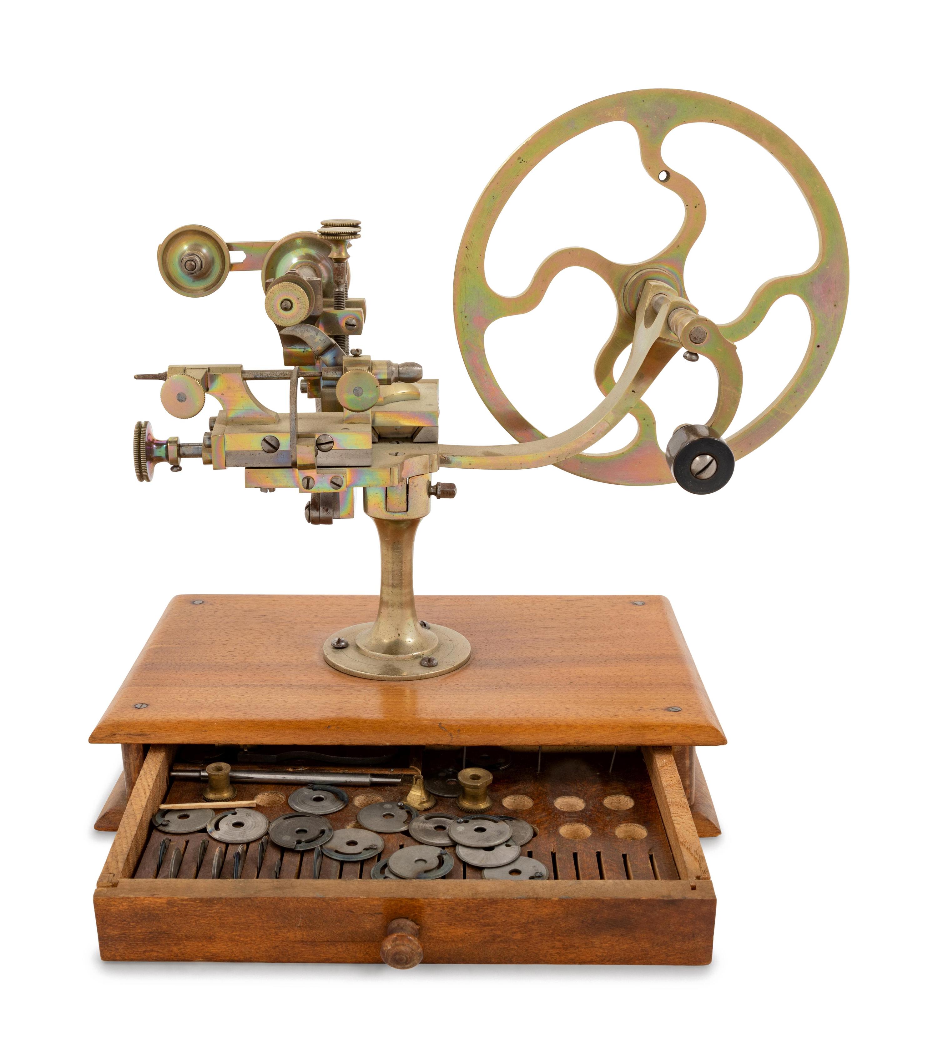 A Nickel-Plated Watch Maker's Rounding Up Tool — Early 20th Century