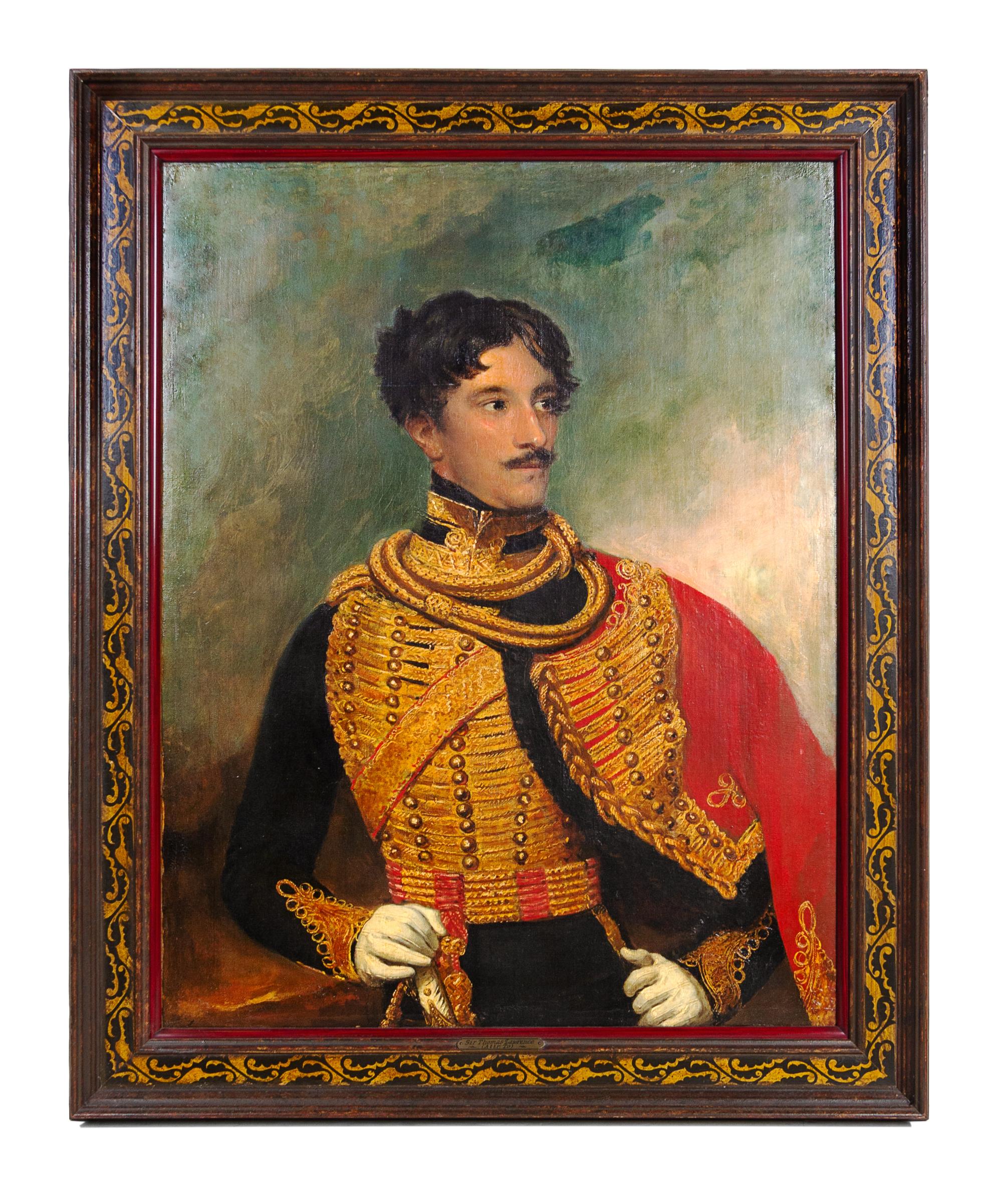 Manner of Sir Thomas Lawrence, (19th Century), Portrait of an Officer