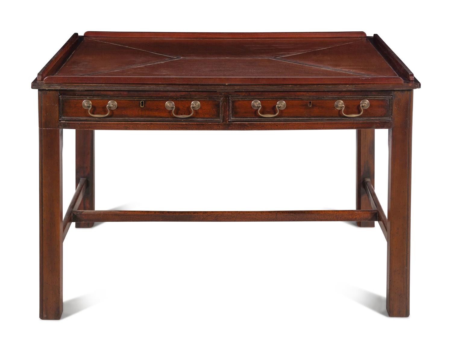An Unusual George III Mahogany Metamorphic Library Table