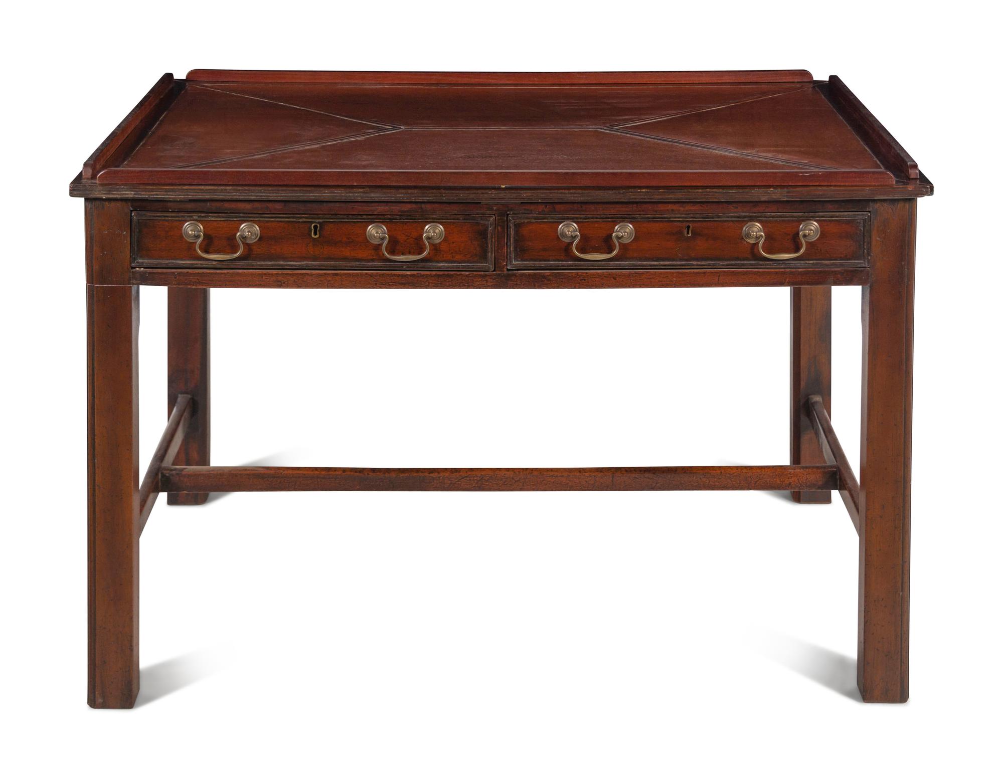An Unusual George III Mahogany Metamorphic Library Table