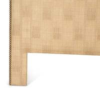 A Shaped Upholstered Headboard for a Queen Size Bed