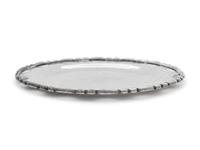 A Set of Twelve Mexican Silver Bread Plates