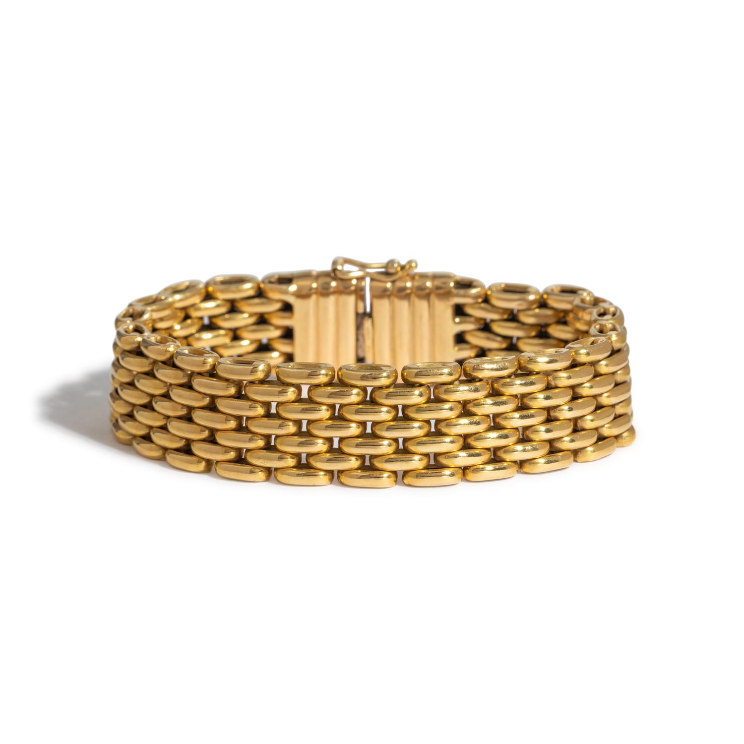 YELLOW GOLD BRACELET