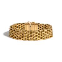 YELLOW GOLD BRACELET