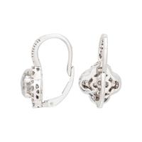 WHITE GOLD AND DIAMOND EARRINGS