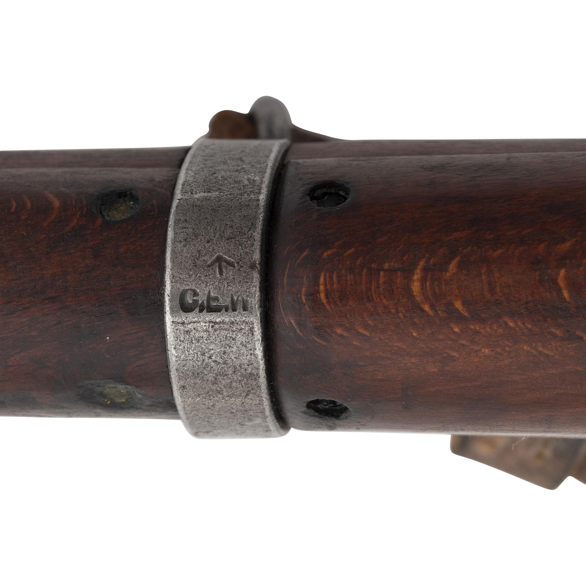 ** WWII-era Enfield R.O.F.M. No.4 Mk.1 Rifle in Sniper Configuration with Accessories and Scope