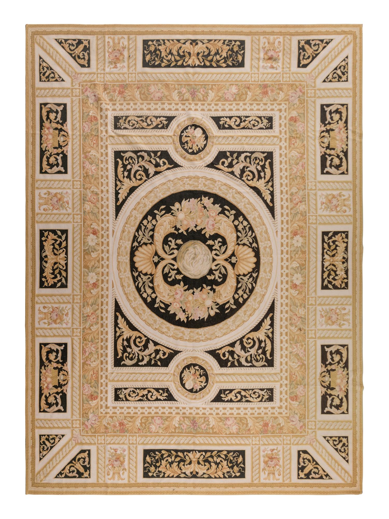 An Aubusson Style Carpet